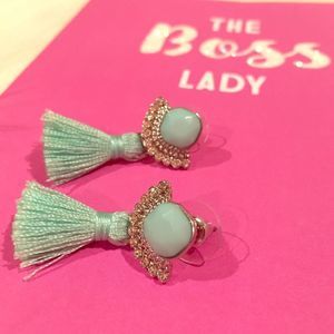 One Wink tassel earrings